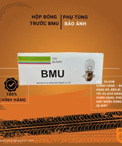 Bóng Đèn Pha Trước Xe Máy BMU Chính Hãng