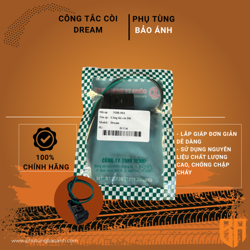 công tắc còi dream